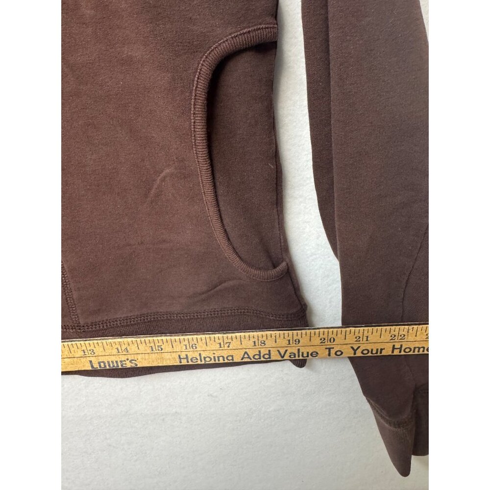 Jones New York Brown Full-Zip Jacket Womens Large - Picture 10 of 10